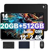 DOOGEE T40 Pro 12インチタブレット 本体 Amazon.com : DOOGEE T40 PRO 12 Inch Android 14 Tablet,2.4K